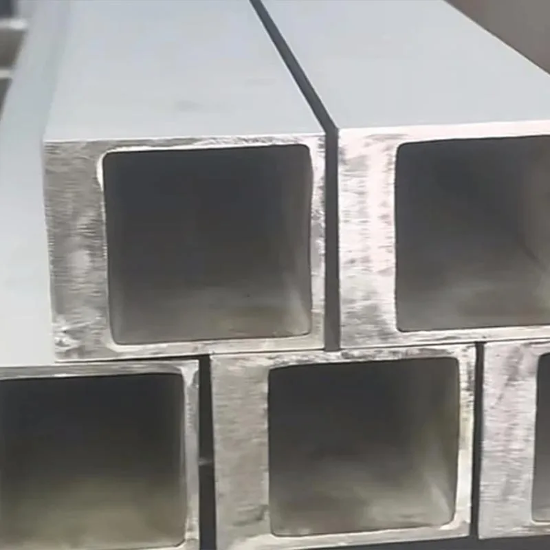 Tubo Extrudado Quadrado de Aço Inoxidável